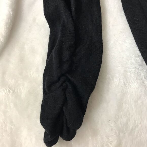 Renuar black layered blouse size M - Picture 4 of 9